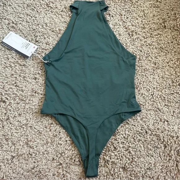 Lululemon Wundermost Ultra-Soft Nulu Mockneck Sleevless Bodysuit - Picture 13 of 15
